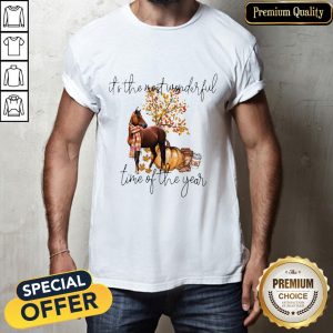 Autumn Horse It’s The Most Wonderful Time Of The Year Shirt