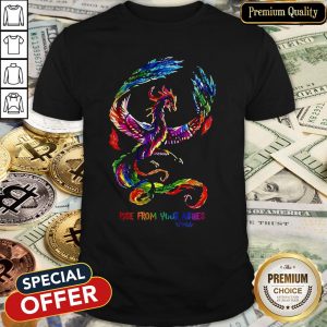Phoenix LGBT Rise From Your Ashes Pride Shirt