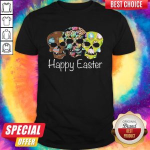 Official Happy Easter Skull Halloween Shirt