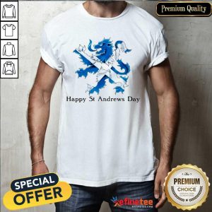 Beautiful St Andrew's Day Celebration Lion Shirt