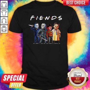 Michael Myers Jason Voorhees Freddy Krueger Leatherface Chucky Fiends Halloween Shirt