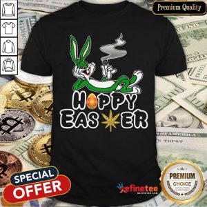 Rabbit Happy Easter Cannabis Weed Bunny Shirt