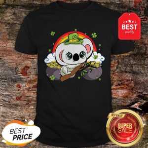 Kawaii Koala Bear St Patricks Day Tee Animal T-shirt