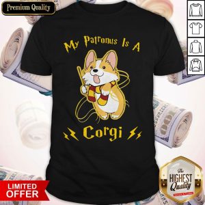 Funny Harry Potter My Patronus Is A Corgi Shirt