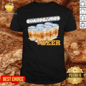 Board Games Beer Shirt