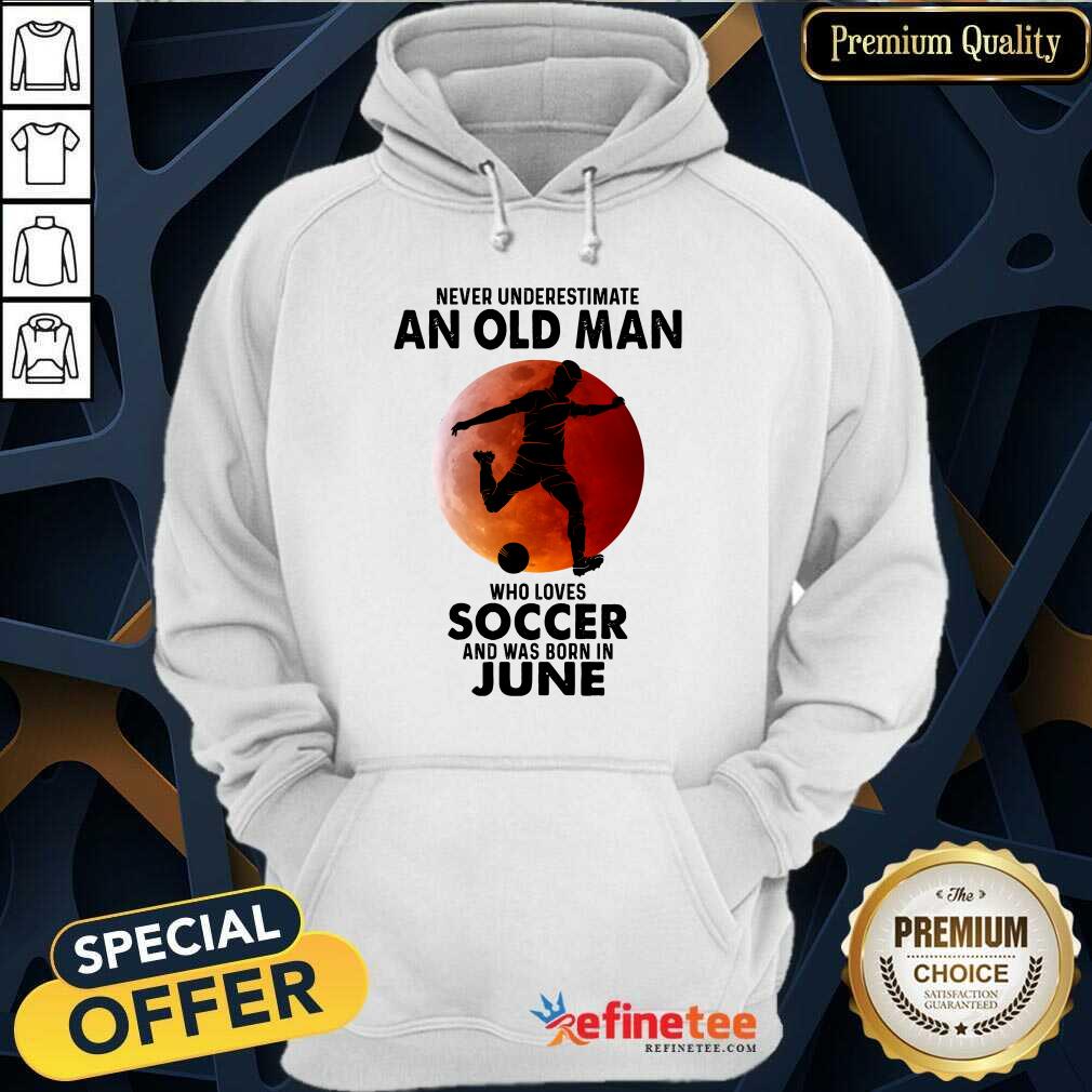 An Old Man Loves Soccer June Shirt