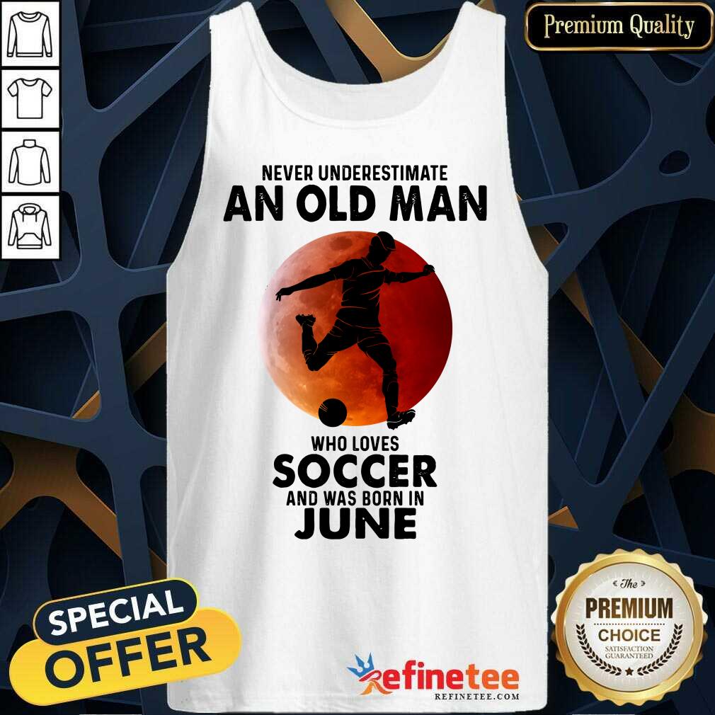An Old Man Loves Soccer June Shirt