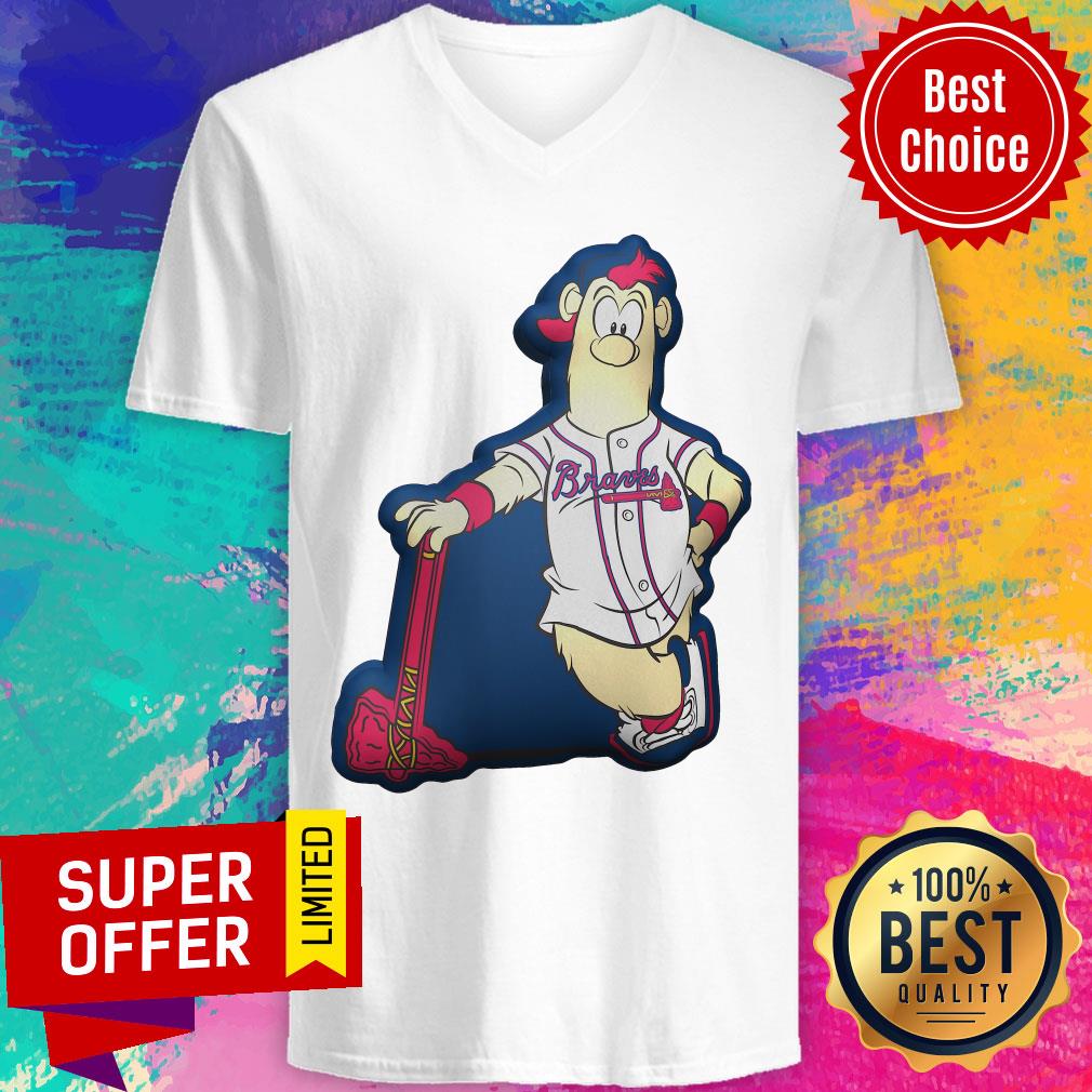 Atlanta Braves Team Mascot Pillow Baseball Shirt