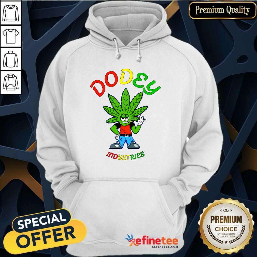 Attractive Dodey Industries Merch Weed Shirt