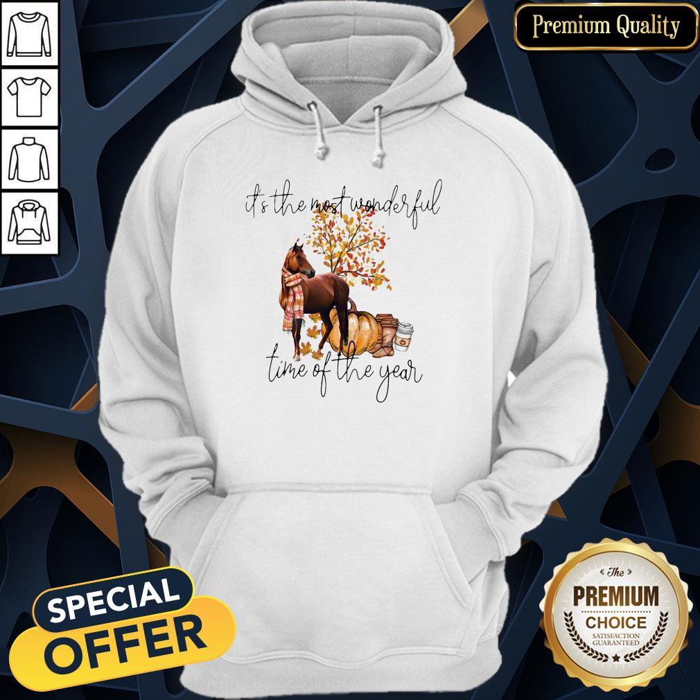 Autumn Horse It’s The Most Wonderful Time Of The Year Shirt