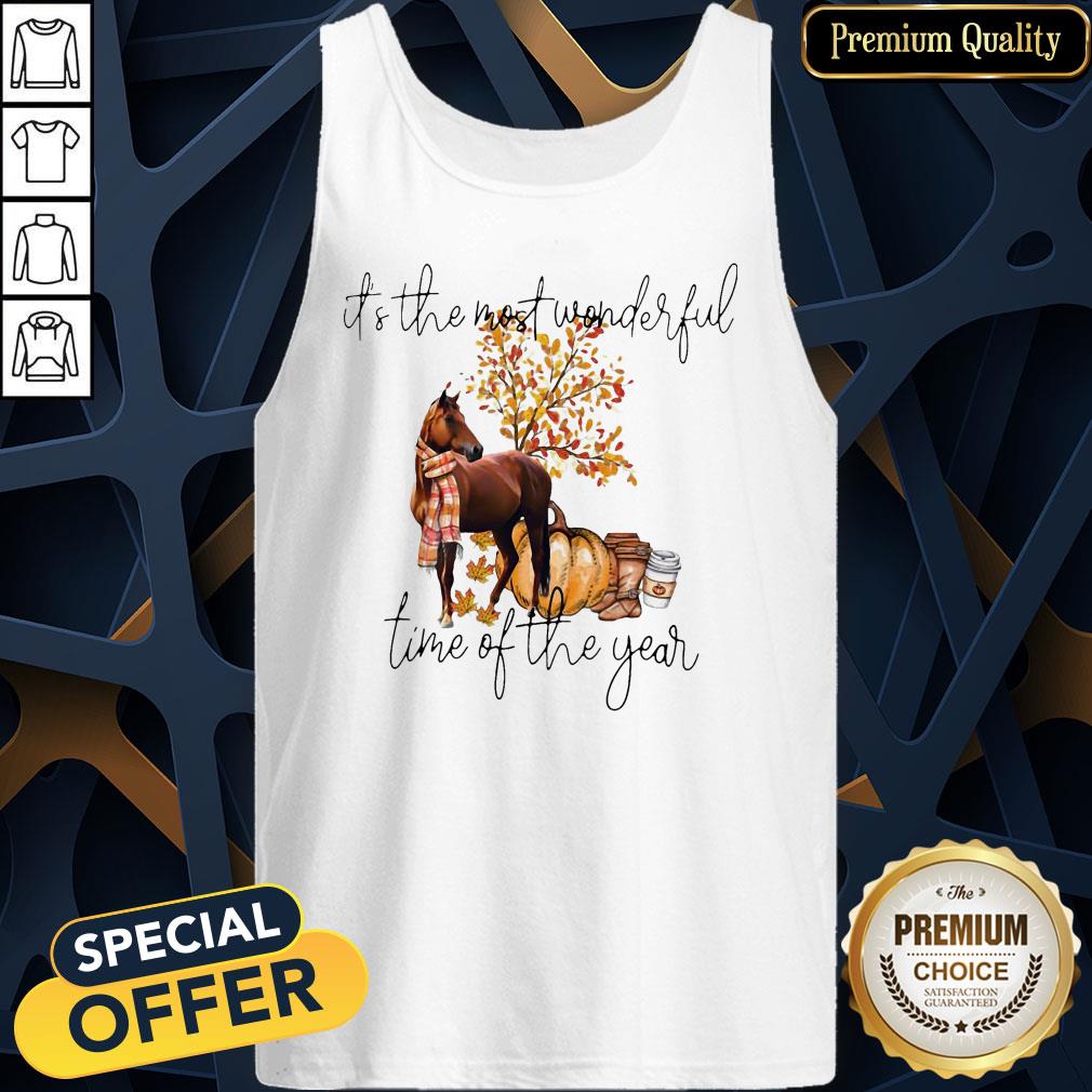 Autumn Horse It’s The Most Wonderful Time Of The Year Shirt