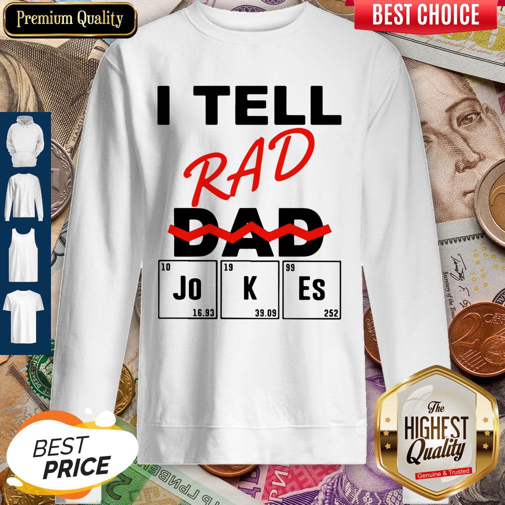 Awesome I Tell Rad Dad Jokes Shirt