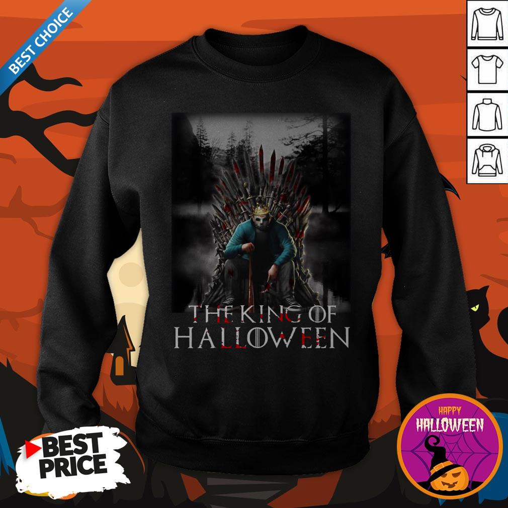 Awesome Jason Voorhees Iron Throne The King Of Halloween Shirt