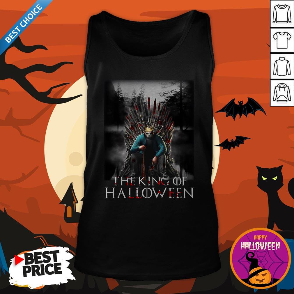 Awesome Jason Voorhees Iron Throne The King Of Halloween Shirt