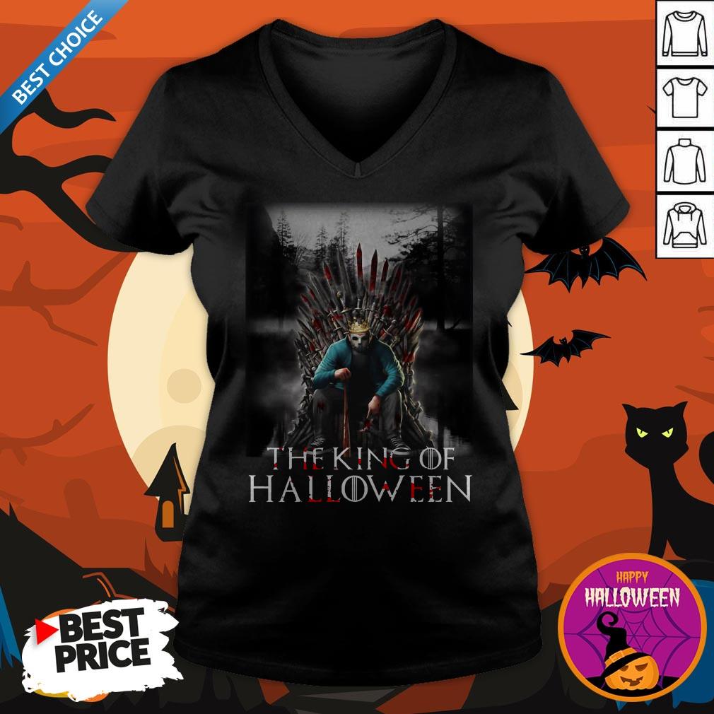 Awesome Jason Voorhees Iron Throne The King Of Halloween Shirt