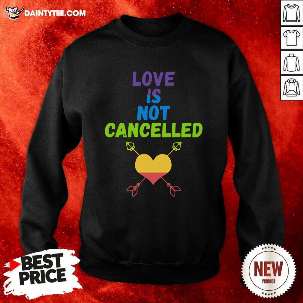 Awesome Love Is Not Cancelled T-Shirt