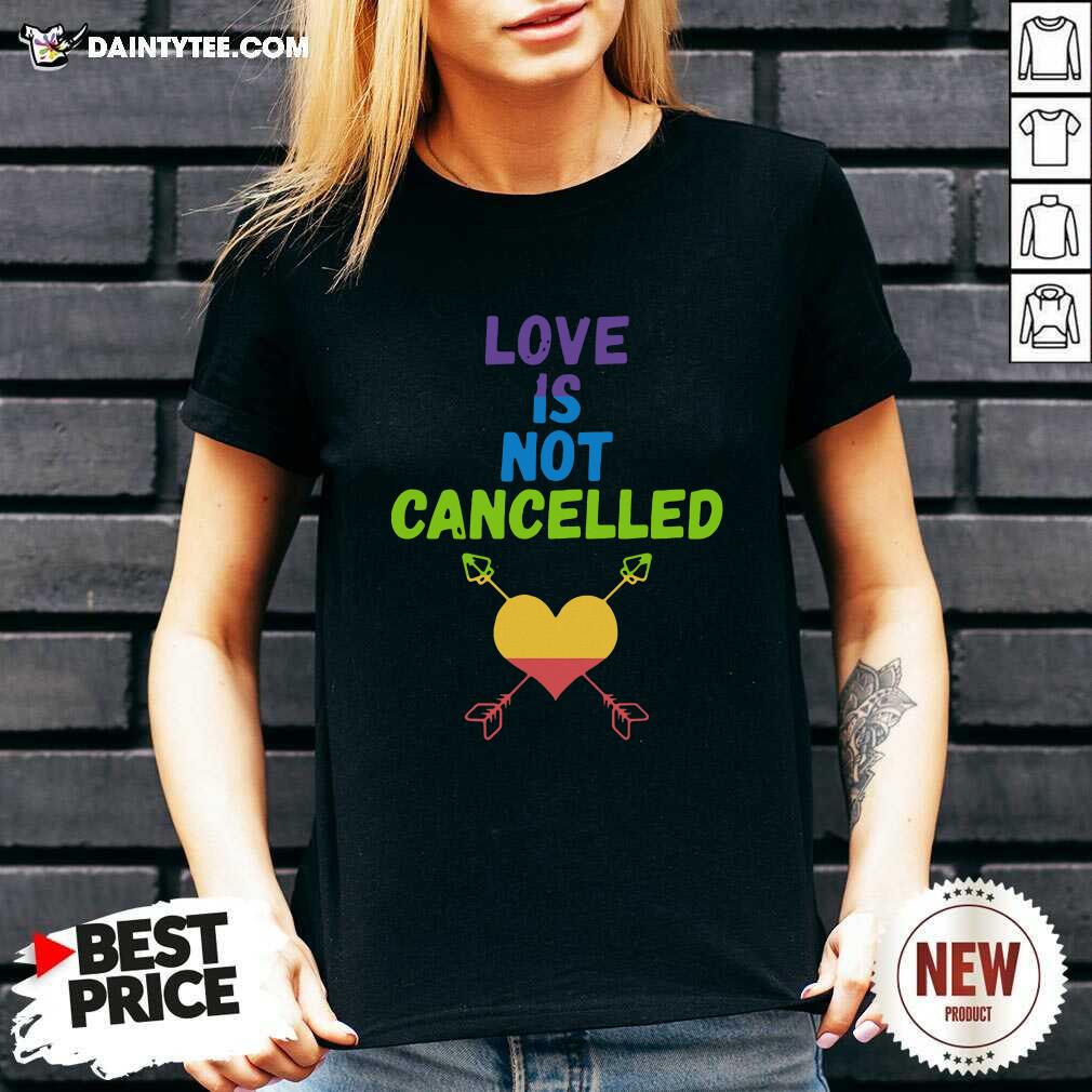 Awesome Love Is Not Cancelled T-Shirt