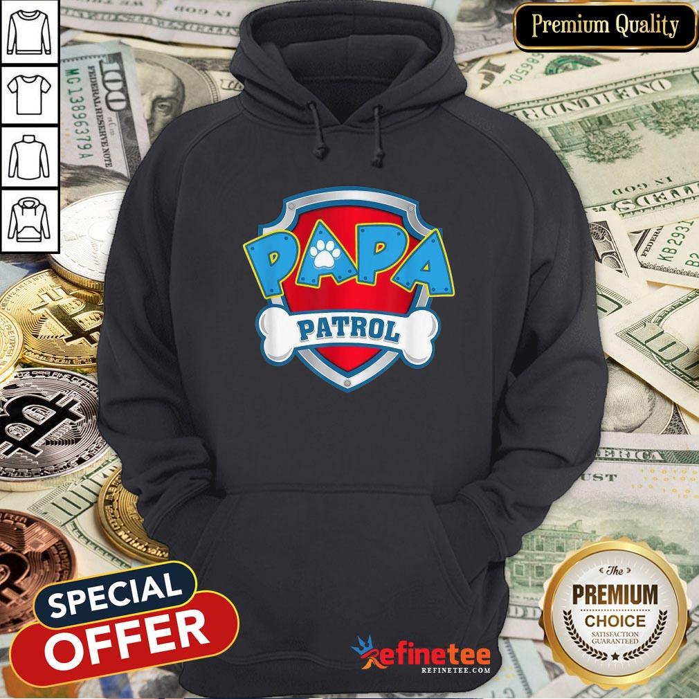 Awesome Mens Papa Patrol Dog Mom Shirt