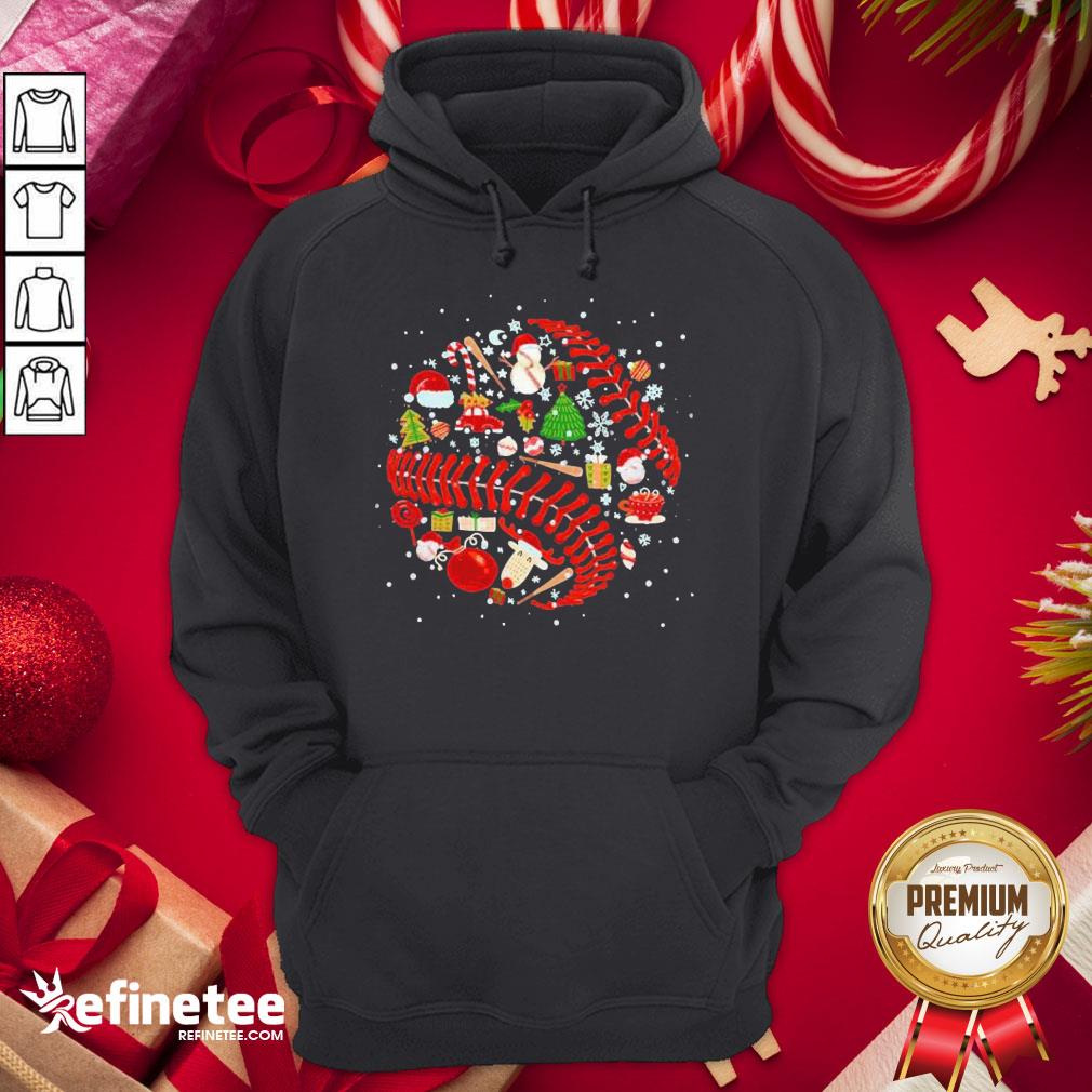 Awesome Merry Christmas Softballs Baseball Santa Xmas Sports Shirt