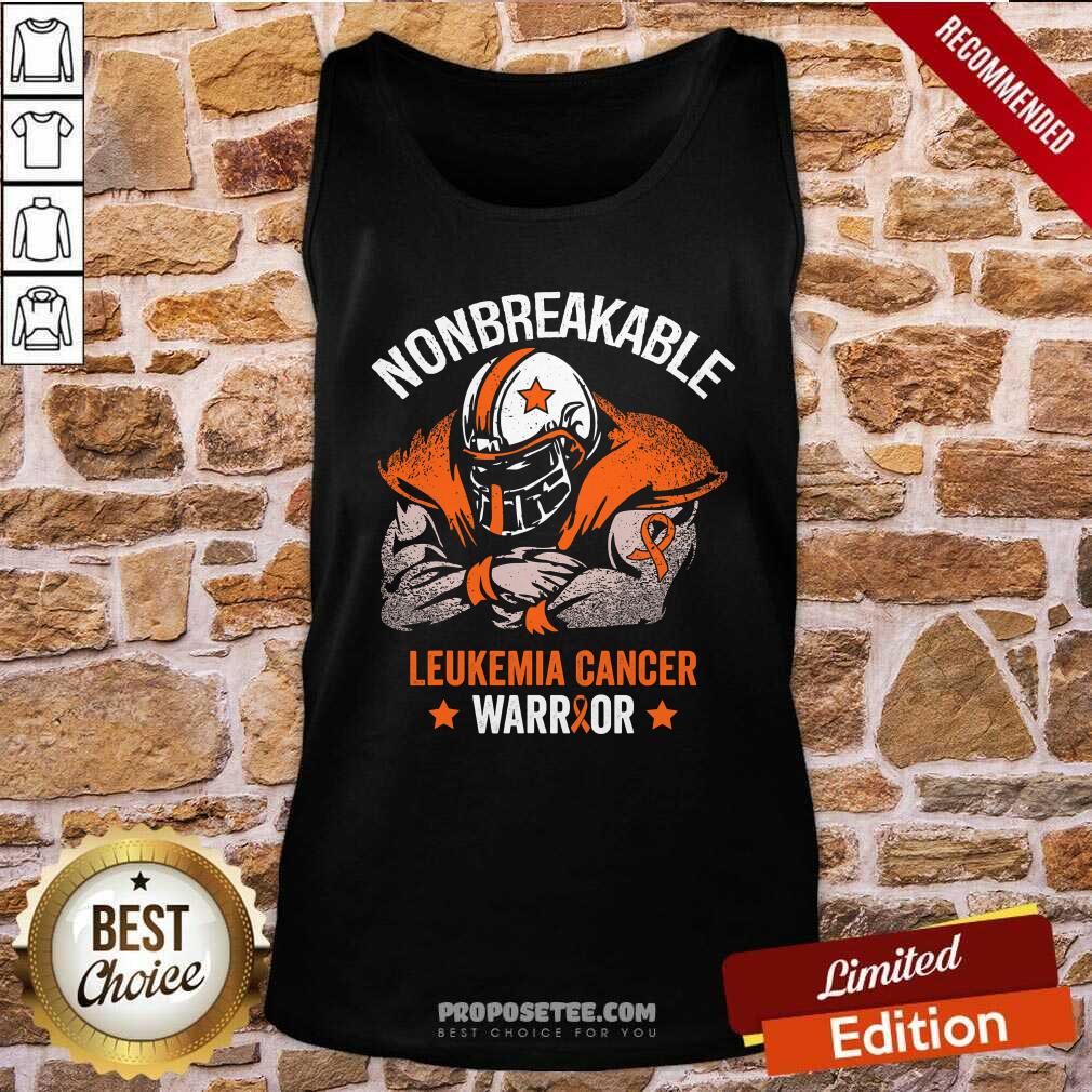 Awesome Nonbreakable Leukemia Cancer Awareness Leukemia Cancer Shirt