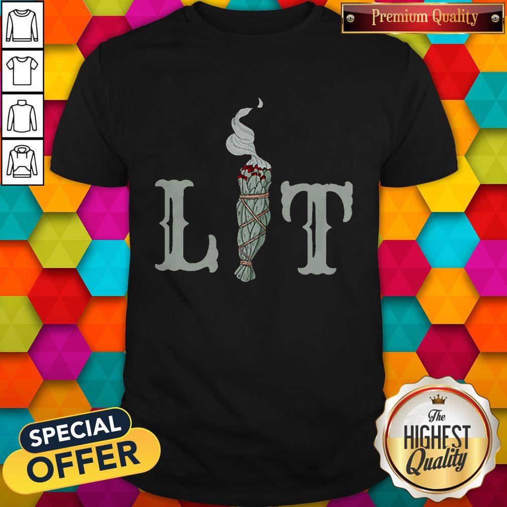Awesome Sage Lit Shirt