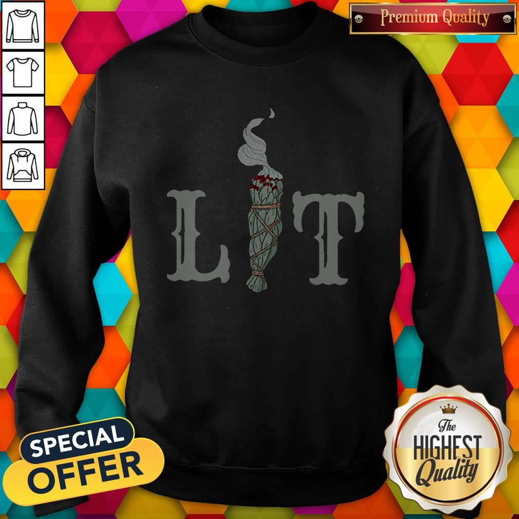 Awesome Sage Lit Shirt