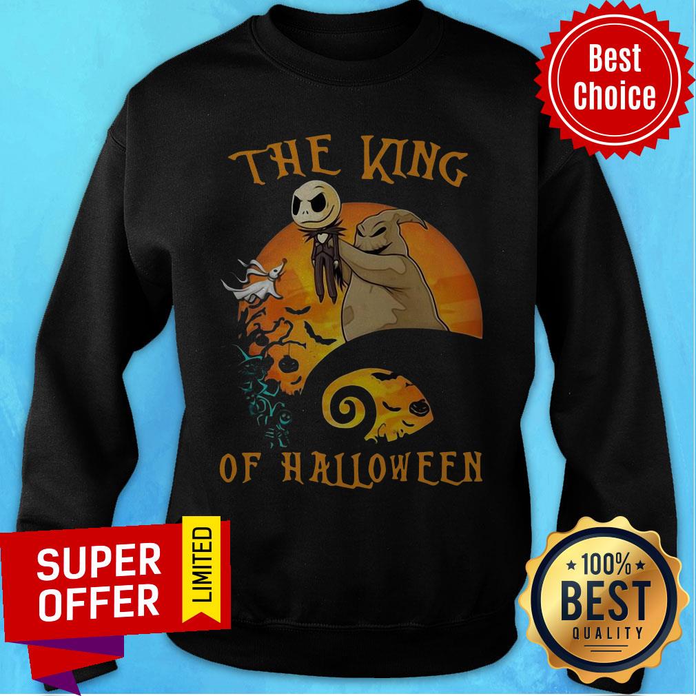 Awesome The Raptor King Skellington Halloween Shirt