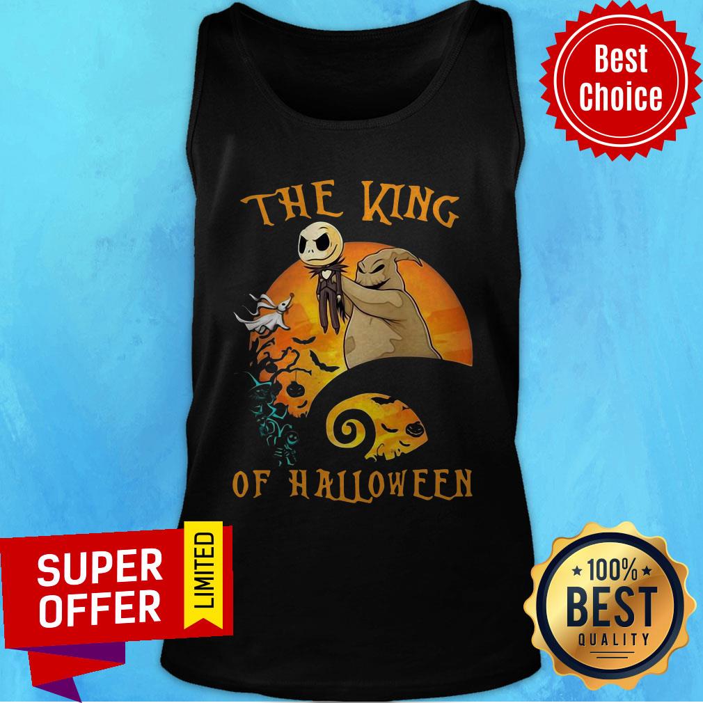 Awesome The Raptor King Skellington Halloween Shirt