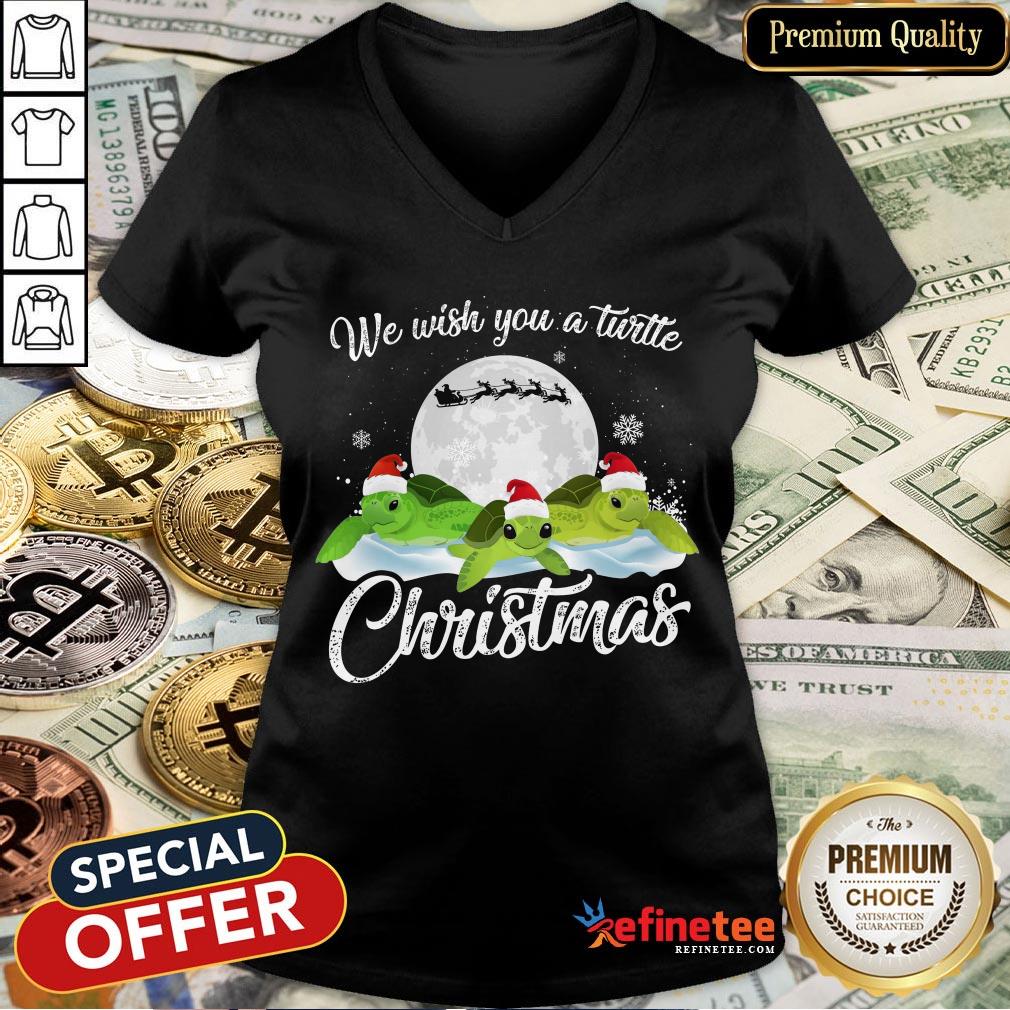 Awesome We Wish You A Turtle Christmas Shirt