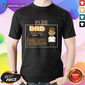 Playing Game Father Character Customize Shirt