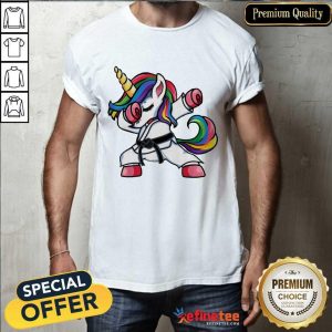 Funny Jiu Jitsu Dabbing Unicorn 2021 Shirt