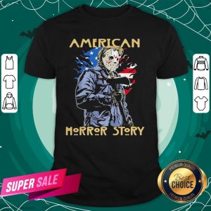 Halloween Jason Voorhees American Horror Story American Flag Independence Day Shirt