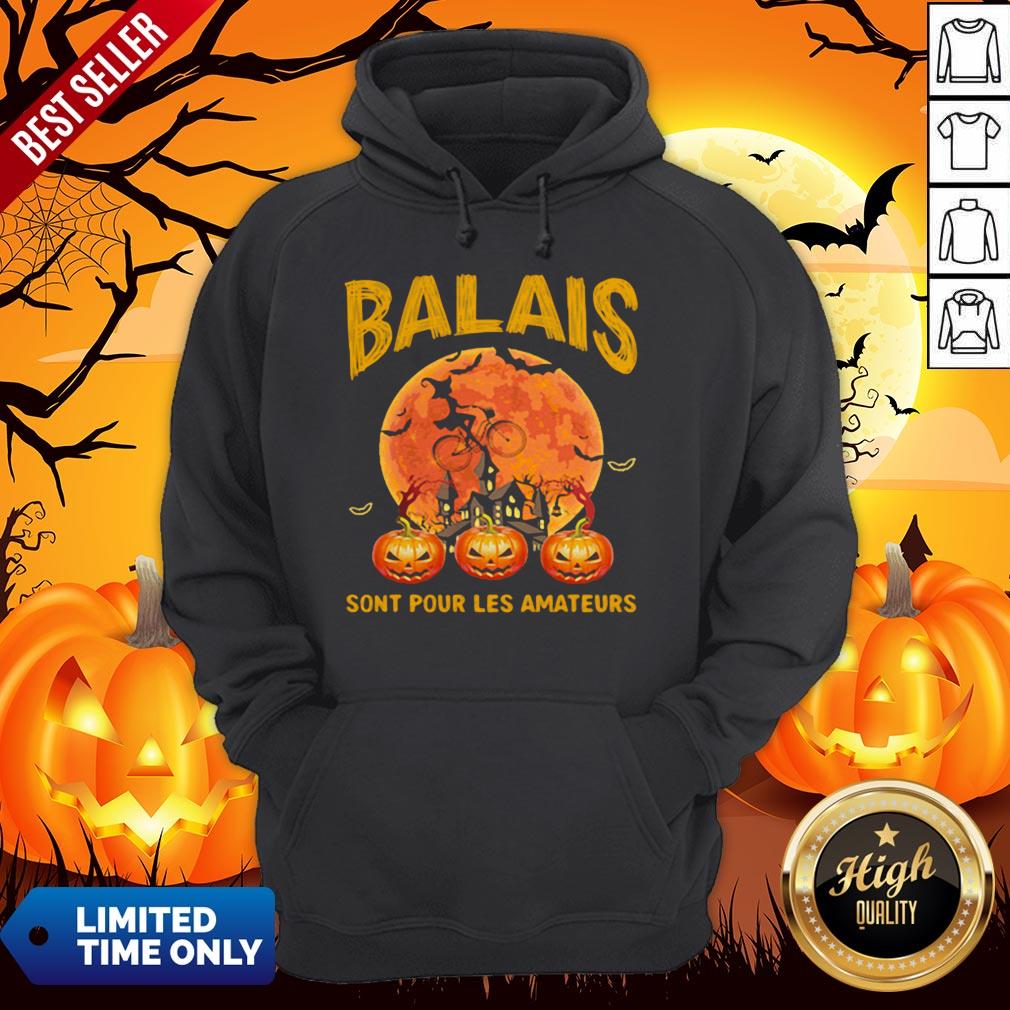 Balais Sont Pour Les Amateurs Lady Pumpkin Halloween Shirt