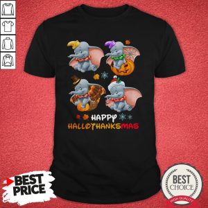 Official Elephant Happy Hallothanksmas Halloween Shirt