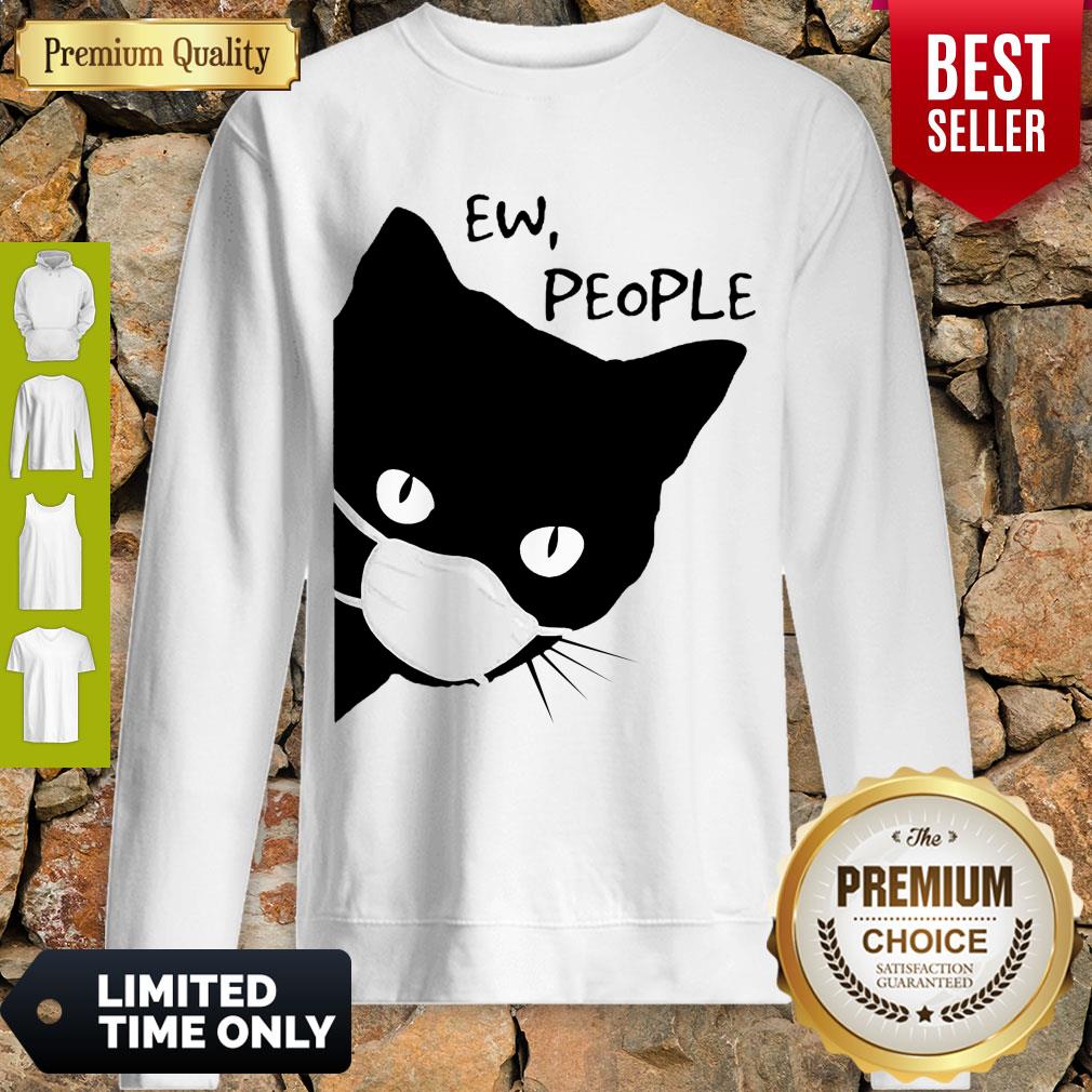 Beautiful Black Cat Mask Ew People Shirt