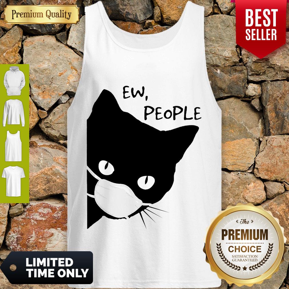 Beautiful Black Cat Mask Ew People Shirt