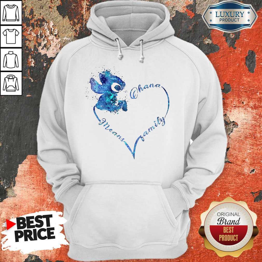 Beautiful Stitch Ohana Means Family Very Happy Shirt