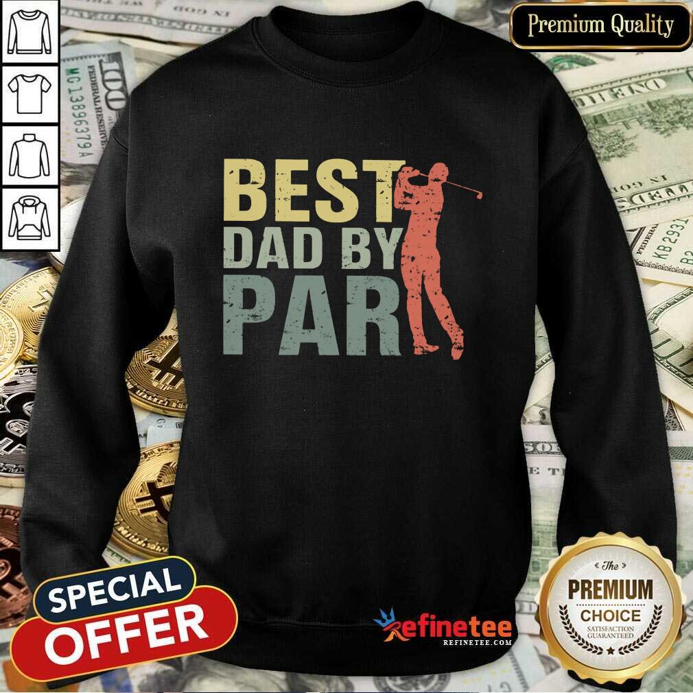 Best Dad By Par Golf Vintage Shirt