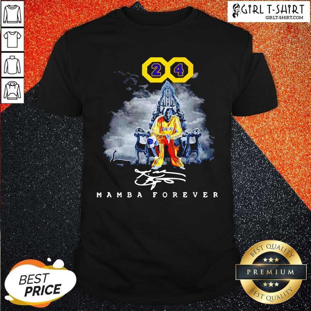 Best Lakers Kobe Bryant 24 Mamba Forever Signature Shirt