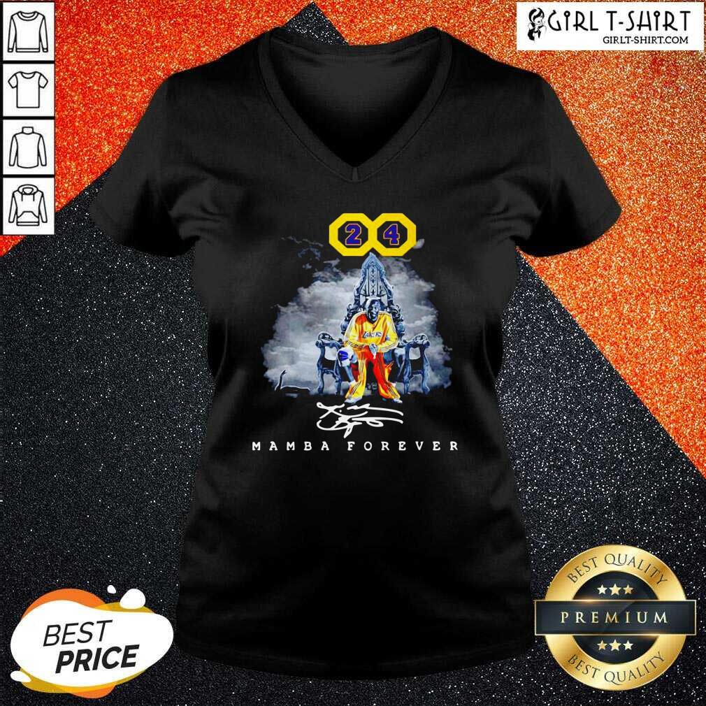 Best Lakers Kobe Bryant 24 Mamba Forever Signature Shirt