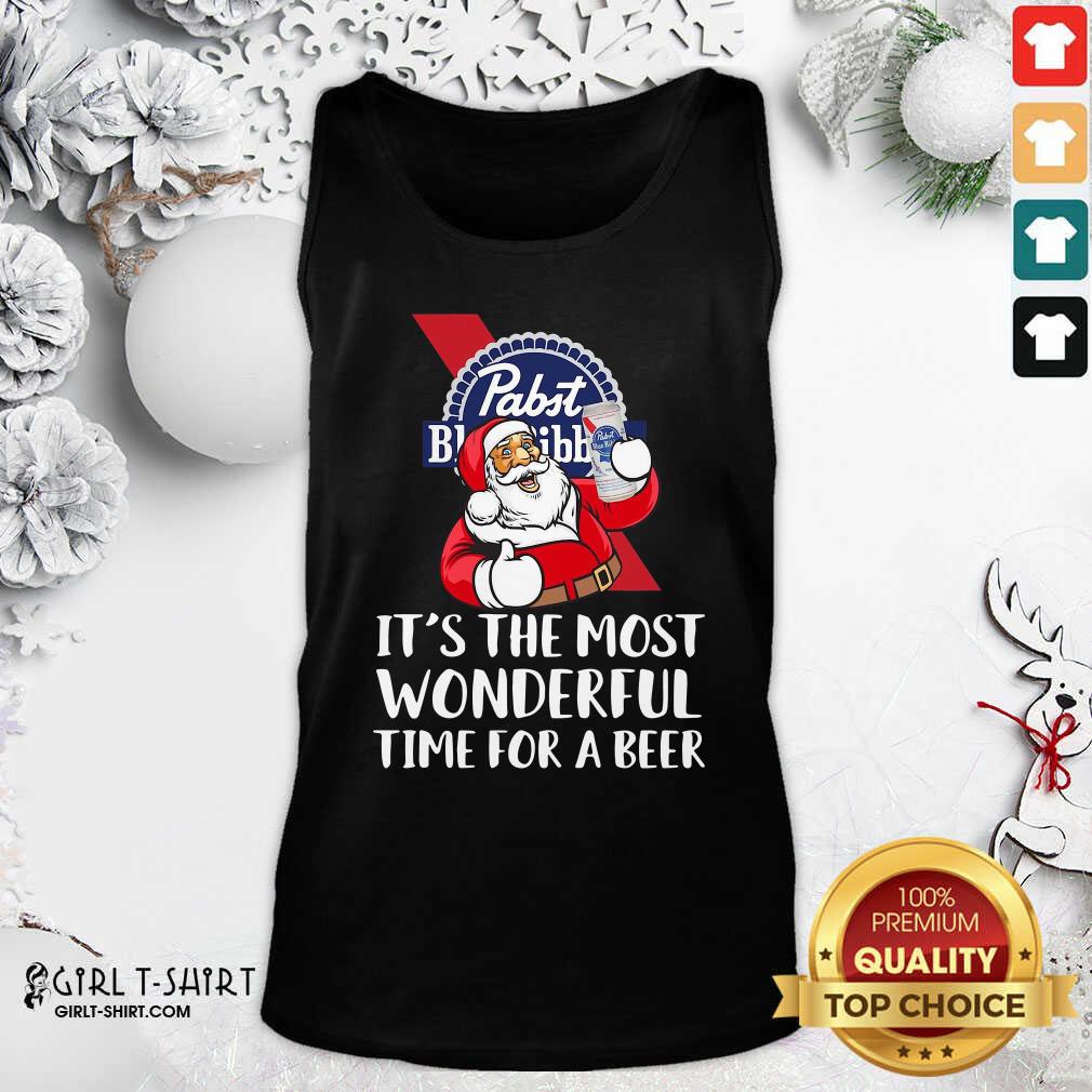Better Pabst Blue Ribbon It’s The Most Wonderful Time For A Beer Shirt