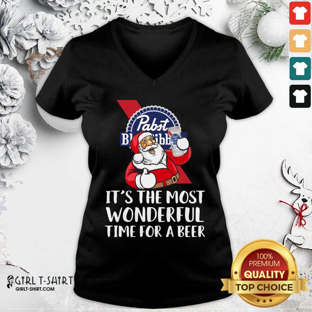 Better Pabst Blue Ribbon It’s The Most Wonderful Time For A Beer Shirt