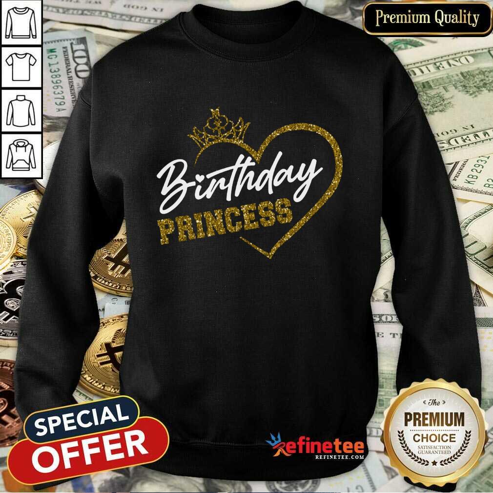 Birthday Princess Heart Shirt