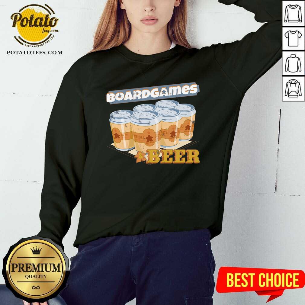 Board Games Beer Shirt