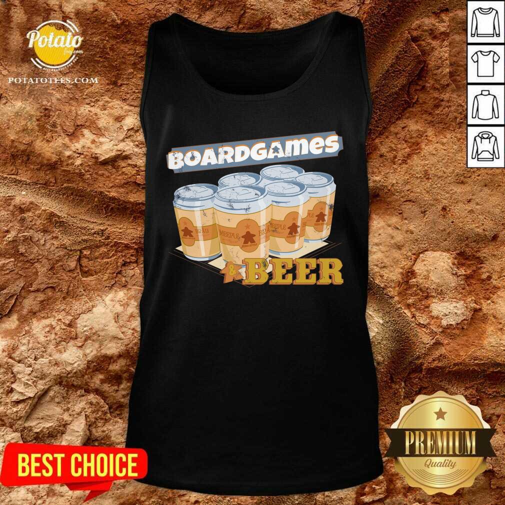 Board Games Beer Shirt