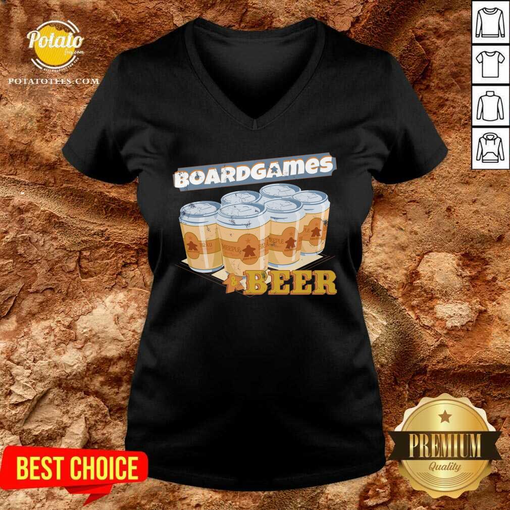 Board Games Beer Shirt