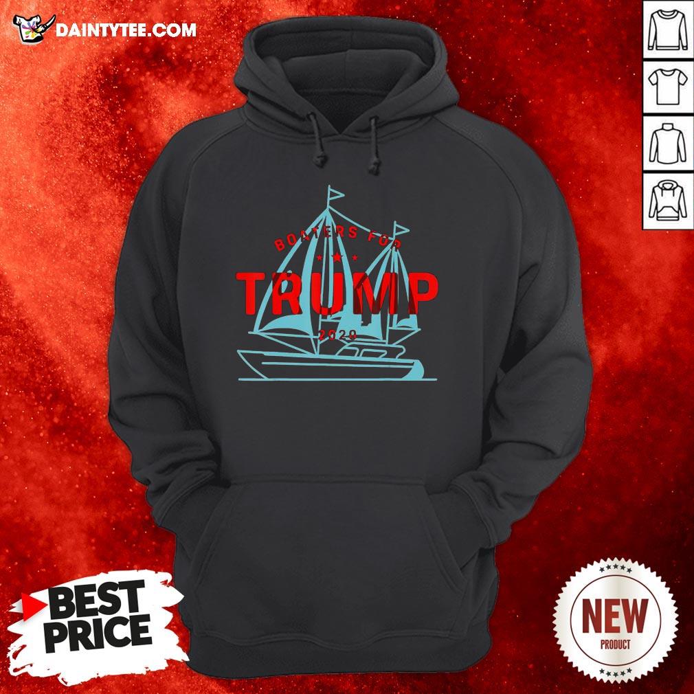 Boaters For Trump Boat Elect President 2020 Gift Funny Vote T-Shirt