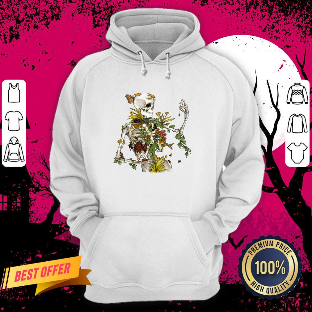 Bones And Botany Day Of The Dead Dia De Muertos Shirt