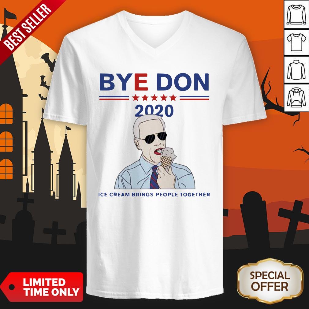 Byedon 2020 Ice Cream Brings People Together Shirt