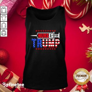 Excellent Nurse For Trump 2020 American Flag Shirt